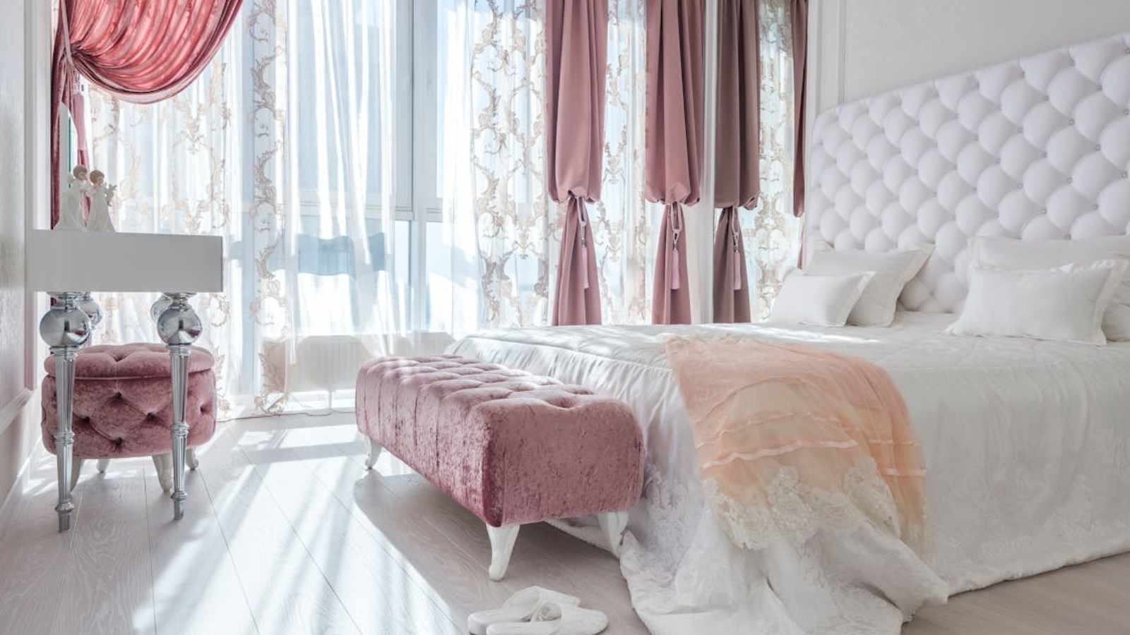 Soft Drapery Romantic and Luxurious